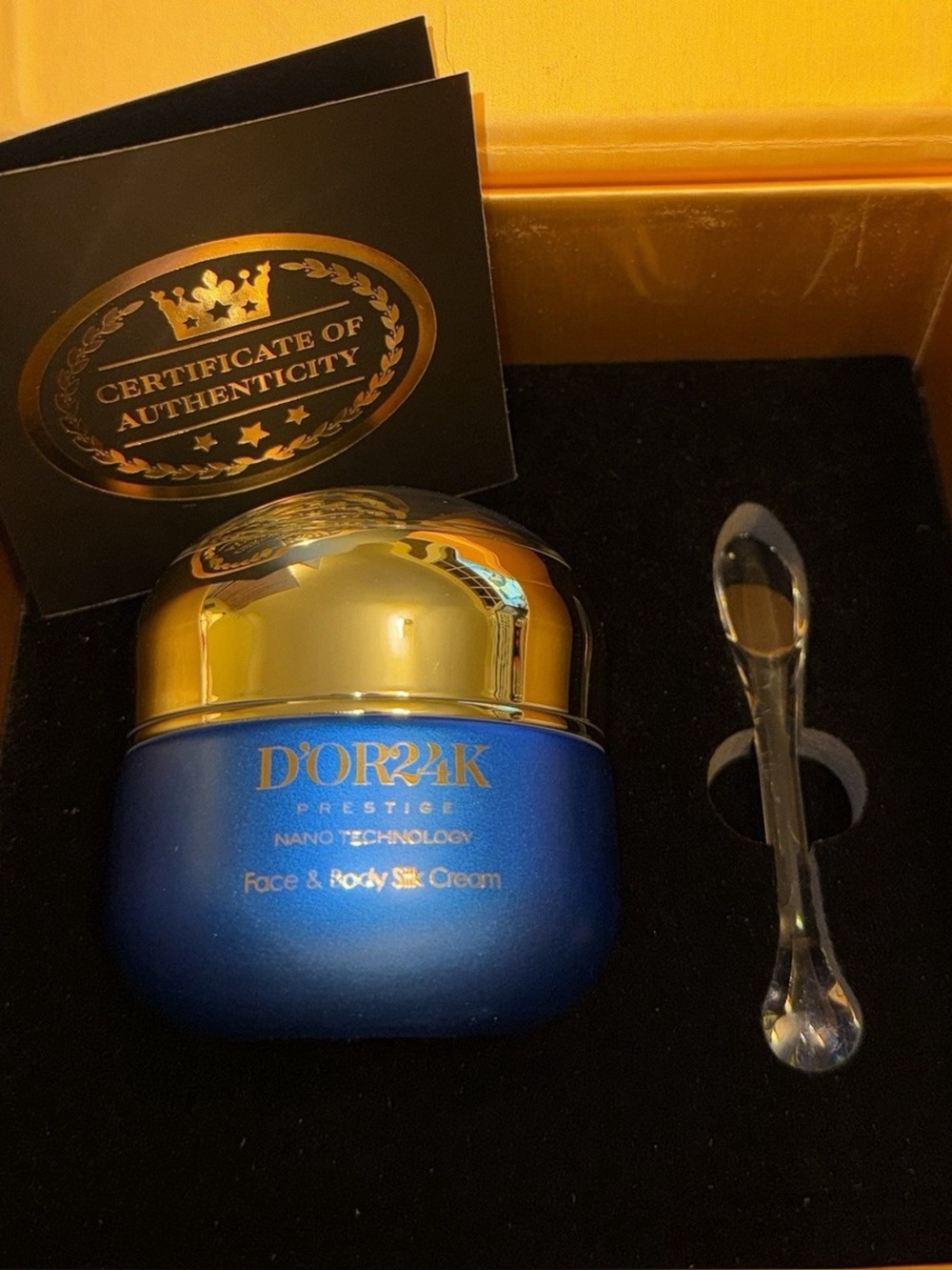 ✨ NIB $2500 Luxury 24K Gold Nano Peptide Anti-Aging Skincare W/ COA